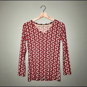 Uniqlo Orla Keily heat tech base layer M Red